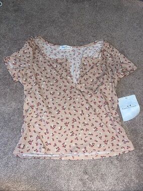 Rebellious Dreamer Floral Tee Women